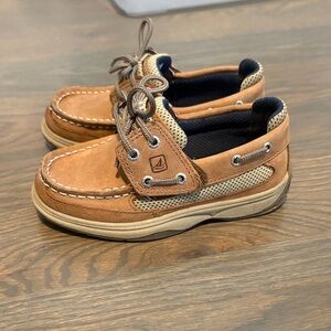 Kids Sperry Top Sider Shoes size 10